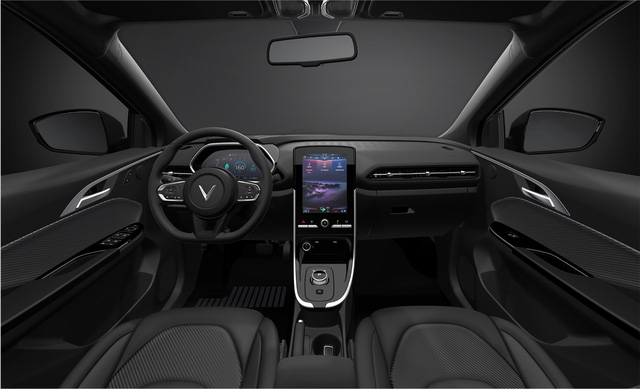 Bóc trang bị 3 ô tô VinFast hoàn toàn mới: Màn hình khổng lồ, cửa sổ trời miên man, tìm được nút bấm cũng khó - Ảnh 3.