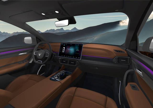 Bóc trang bị 3 ô tô VinFast hoàn toàn mới: Màn hình khổng lồ, cửa sổ trời miên man, tìm được nút bấm cũng khó - Ảnh 7.
