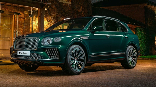 Ngắm SUV siêu sang Bentley Bentayga xanh ngọc lục bảo độc nhất vô nhị - 1