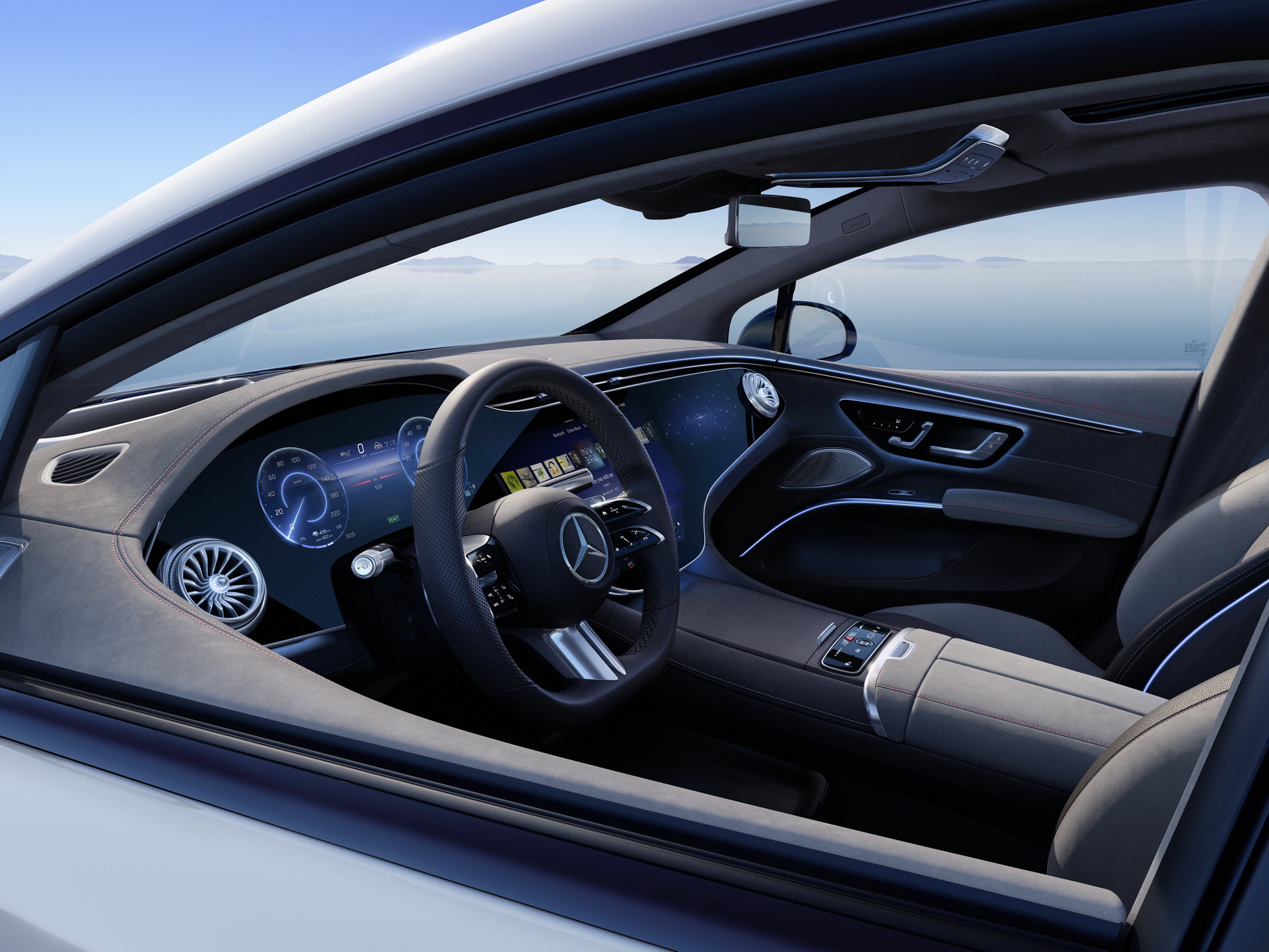 Siêu phẩm xe điện Mercedes-Benz EQS chính thức ra mắt: Tầm hoạt động 770 km, hiện đại như robot - Ảnh 4.
