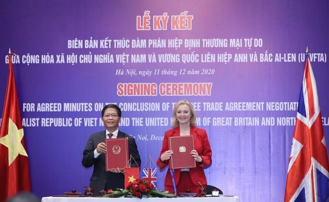Việt Nam - Anh chính thức ký kết Hiệp định thương mại tự do - 1