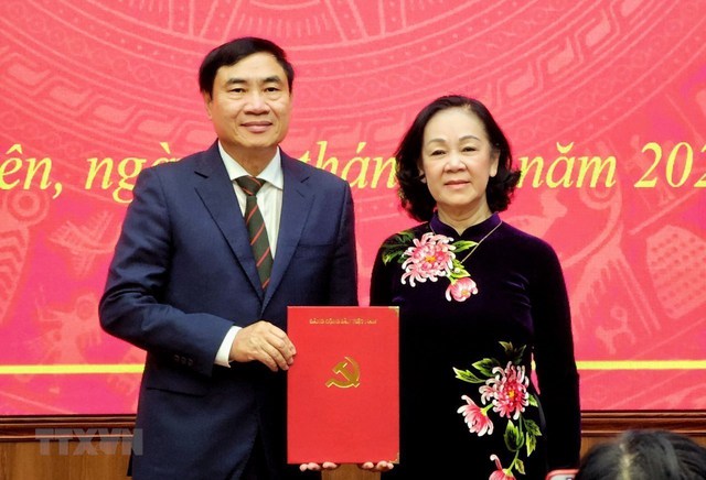 Phó Trưởng Ban Nội chính Trung ương được điều động giữ chức Bí thư Tỉnh ủy Điện Biên
