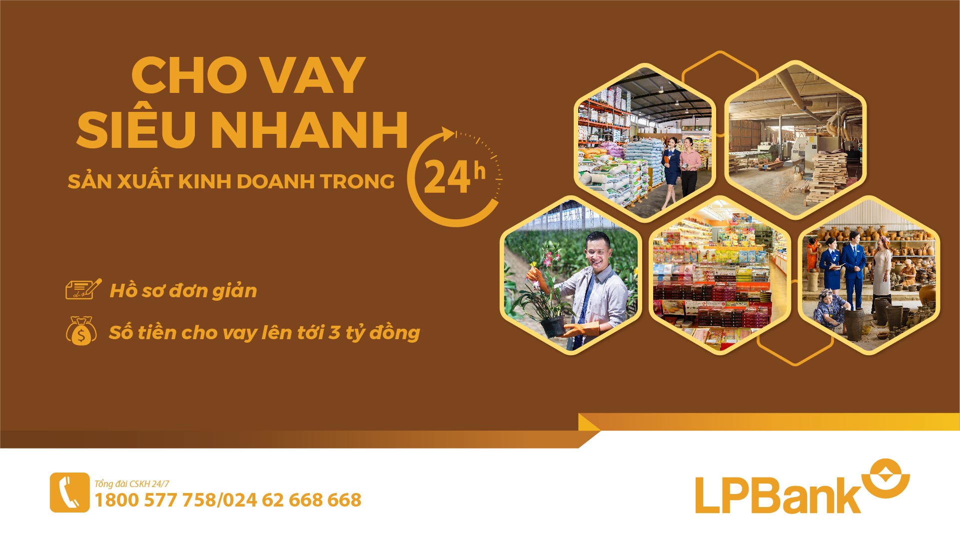 LPBank ra mắt sản phẩm vay si&#234;u nhanh sản xuất kinh doanh trong 24h - Ảnh 1