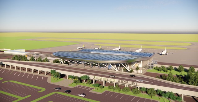Khởi công Dự án đầu tư xây dựng Cảng hàng không Quảng Trị hơn 5.800 tỷ đồng