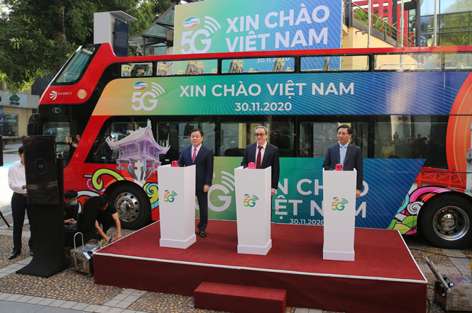 Hà Nội: Người dân tại 3 quận trung tâm đã có thể trải nghiệm dịch vụ 5G  - Ảnh 1.
