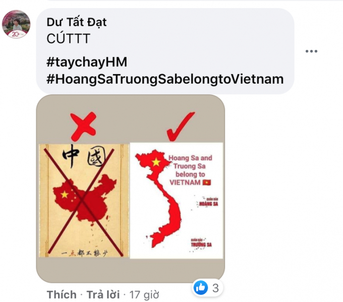 Cư dân mạng bức xúc bình luận dưới bài đăng trên Fanpage của H&M - Ảnh chụp màn hình