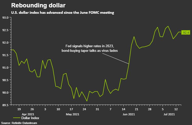 USD tăng mạnh bất chấp mọi lực cản, tiền tệ Châu Á giảm sâu do biến thể Delta - Ảnh 1.