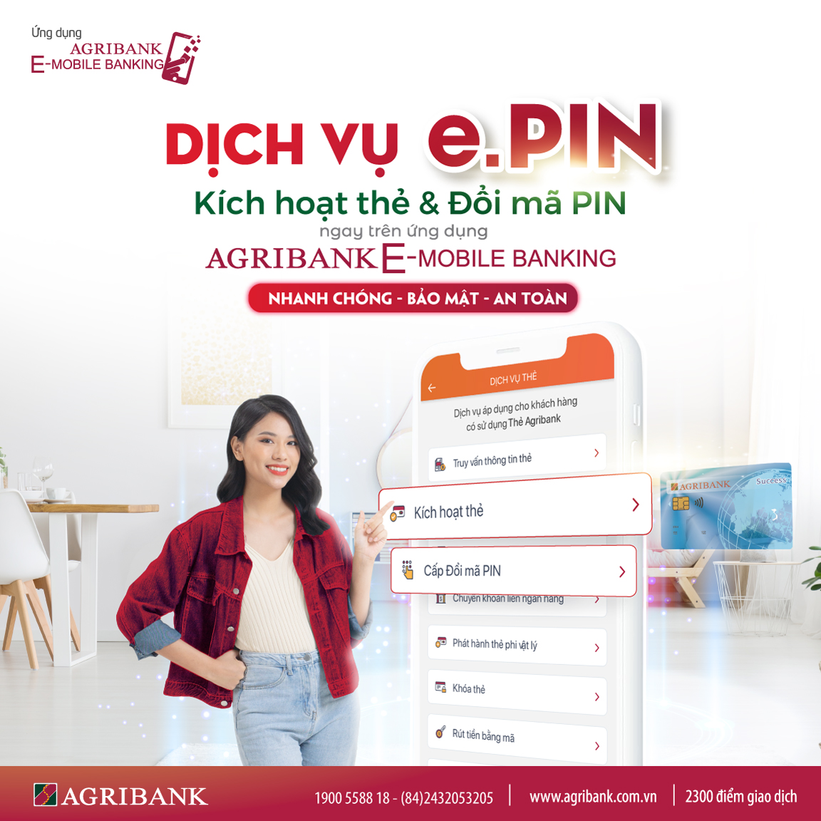 Agribank triển khai mã PIN điện tử cho khách hàng - Ảnh 1