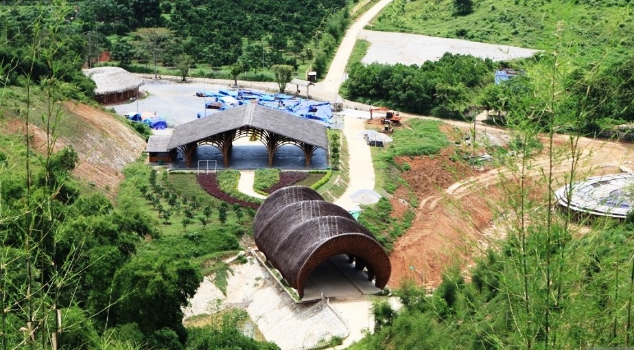 Dự án Công viên sinh thái tre luồng Thanh Tam sau 10 lần gia hạn vẫn chậm tiến độ.