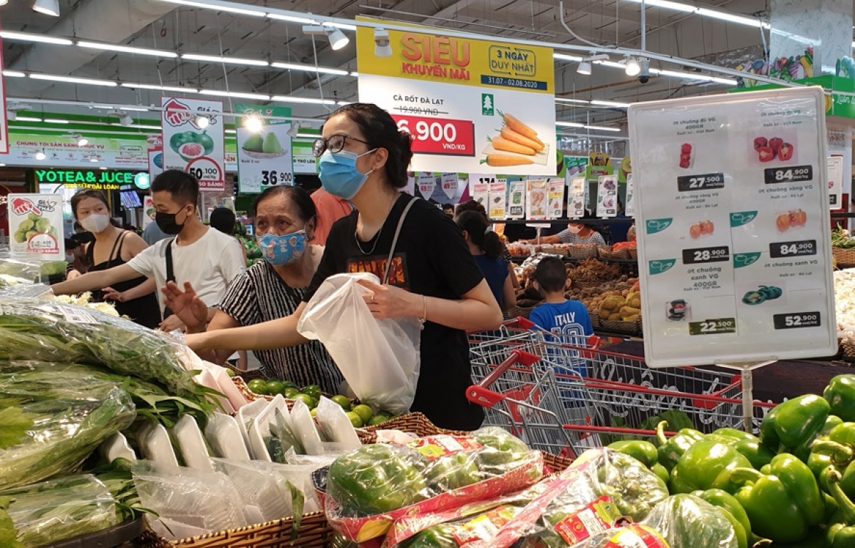 Giá các mặt hàng thực phẩm có thể sẽ gây áp lực lên CPI những tháng cuối năm.